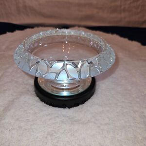 Vintage MIKASA Basmati Collection Small Lead Crystal Bowl 6"